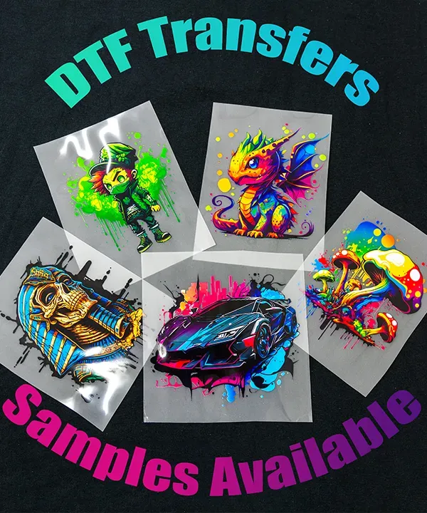 DTF Transfers: Choosing the Perfect Size for Your Projects